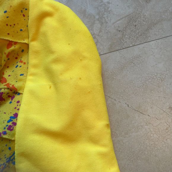 Kellé Ruffled Dress with Tutu Size Medium in Yellow - Picture 6 of 7